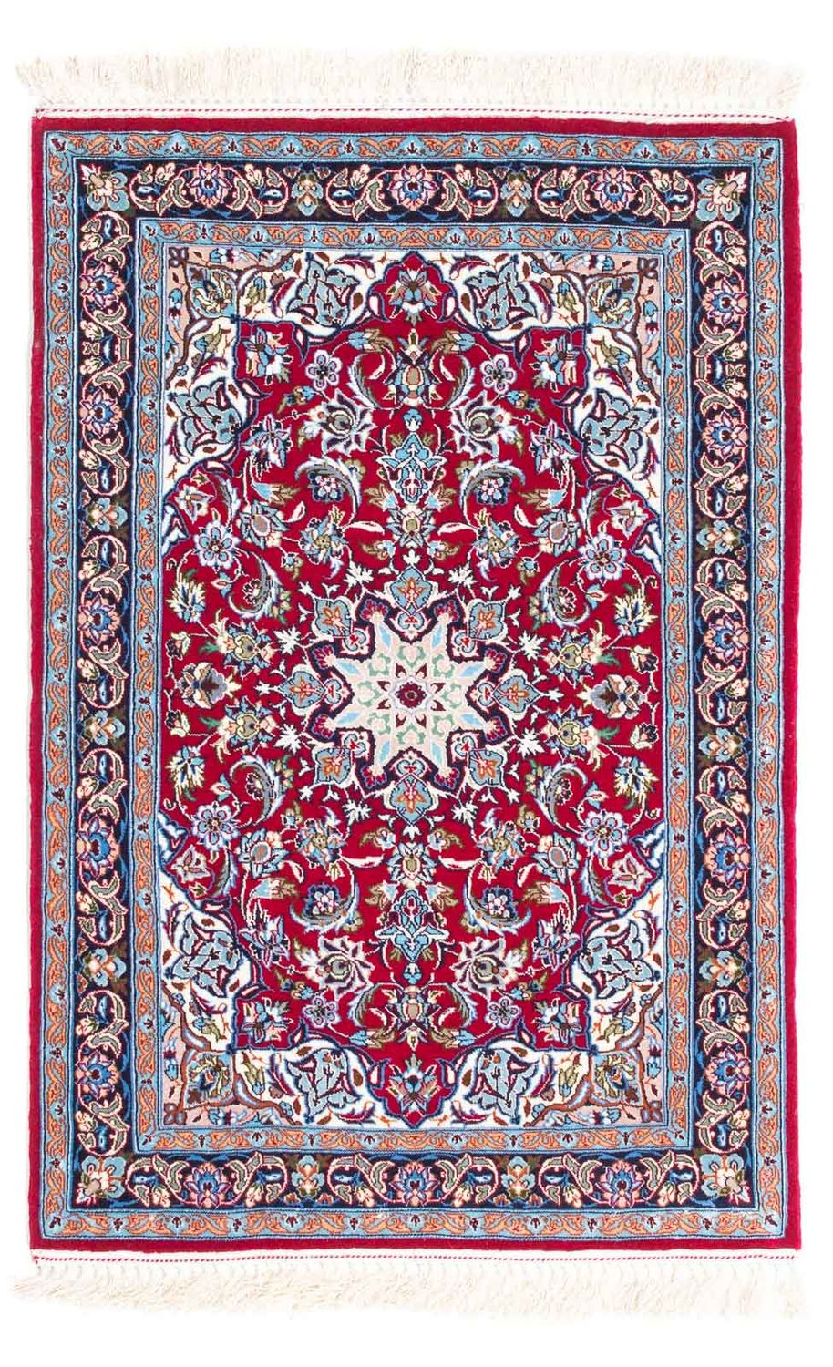 Tapis persan - Isfahan - Premium - 107 x 69 cm - rouge