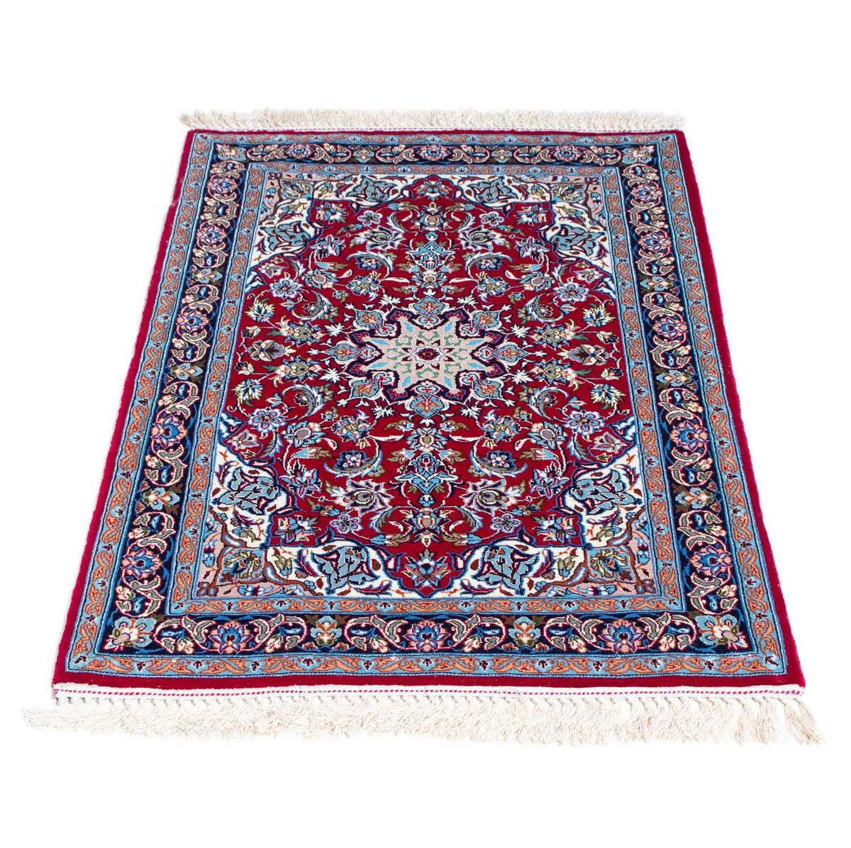 Tapis persan - Isfahan - Premium - 107 x 69 cm - rouge