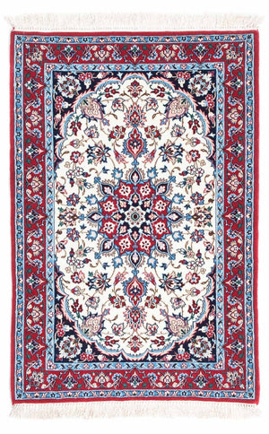 Tapis persan - Isfahan - Premium - 108 x 71 cm - beige