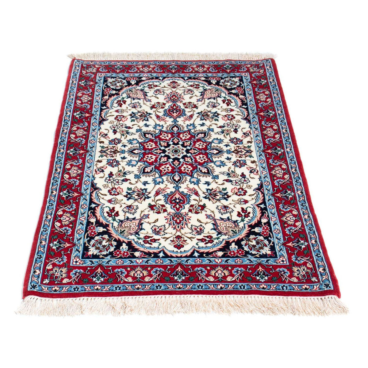 Tapis persan - Isfahan - Premium - 108 x 71 cm - beige