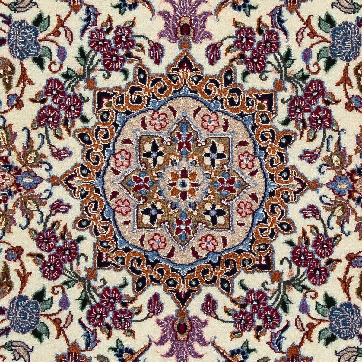 Tapis persan - Isfahan - Premium - 102 x 70 cm - beige