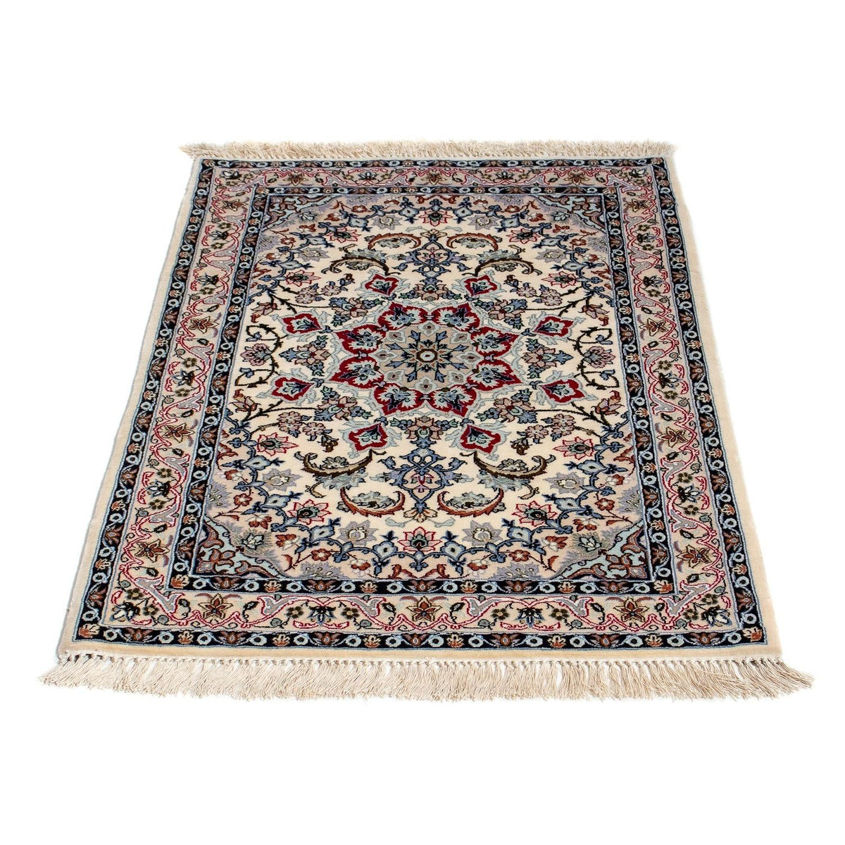 Tapis persan - Isfahan - Premium - 101 x 70 cm - beige