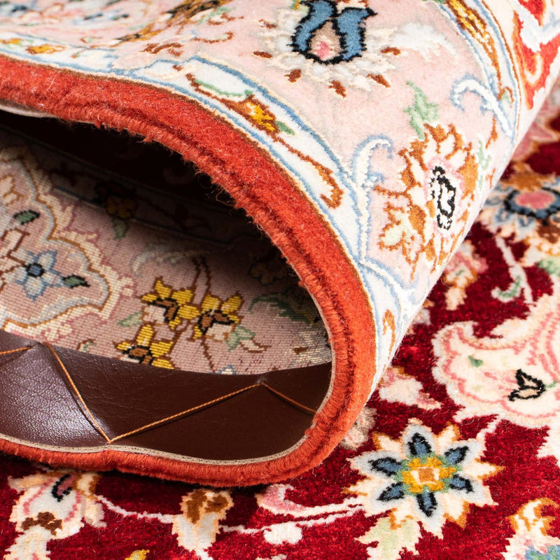 Tapis persan - Isfahan - Premium - 123 x 83 cm - rouge