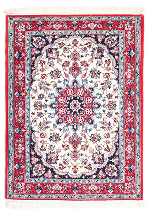 Tapis persan - Isfahan - Premium - 115 x 84 cm - rouge