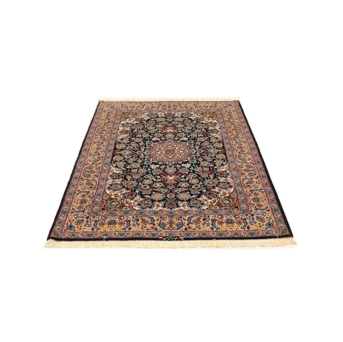 Tapis persan - Isfahan - Premium - 165 x 110 cm - noir