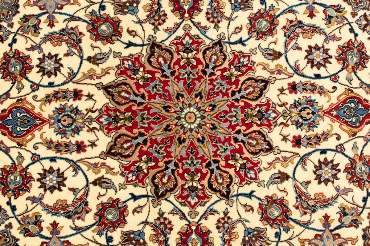 Tapis persan - Isfahan - Premium - 170 x 115 cm - beige