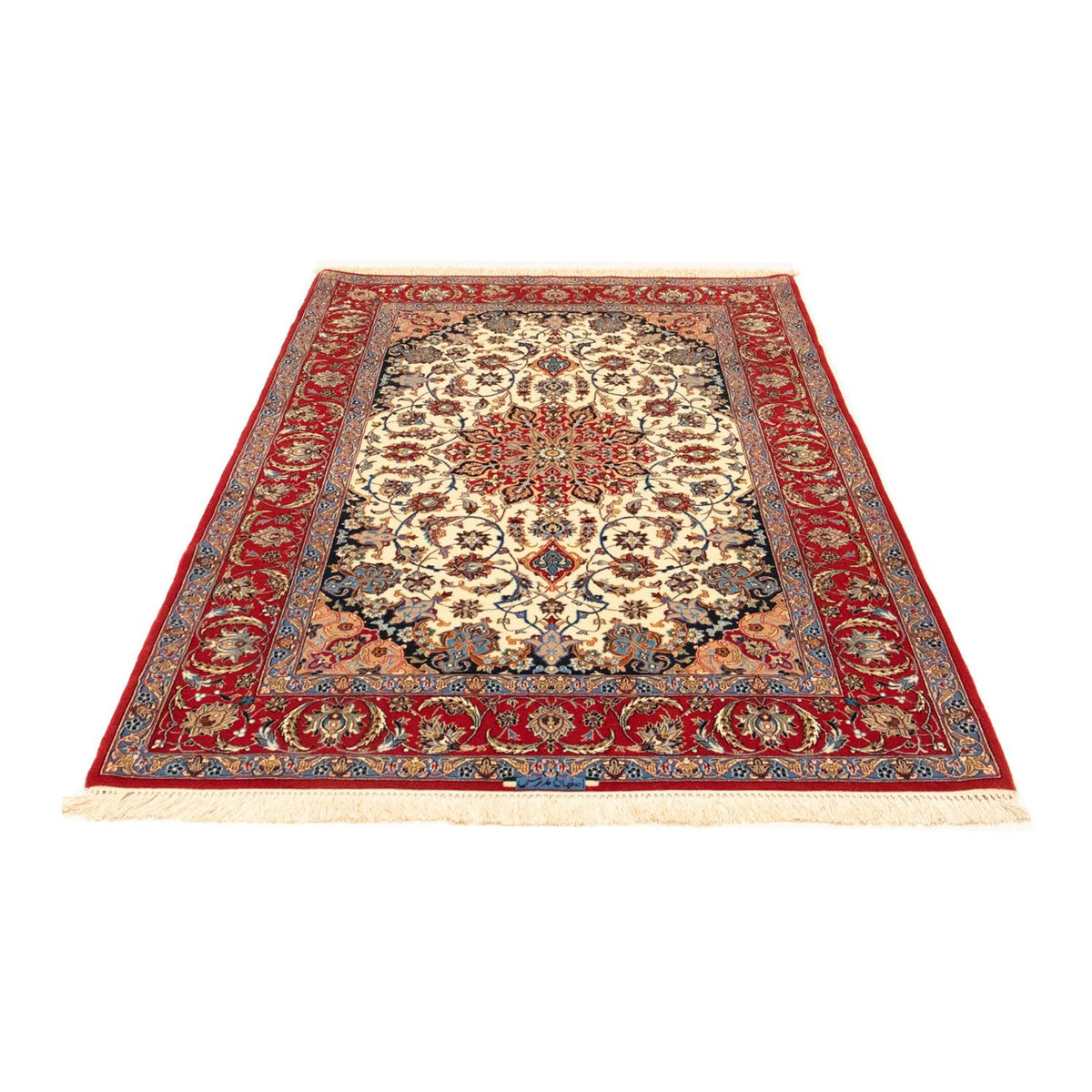 Tapis persan - Isfahan - Premium - 170 x 115 cm - beige
