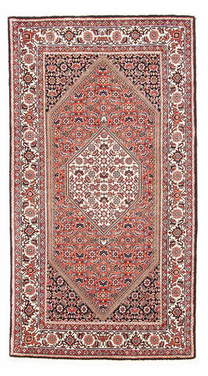 Tapis persan - Bidjar - 154 x 82 cm - rouge