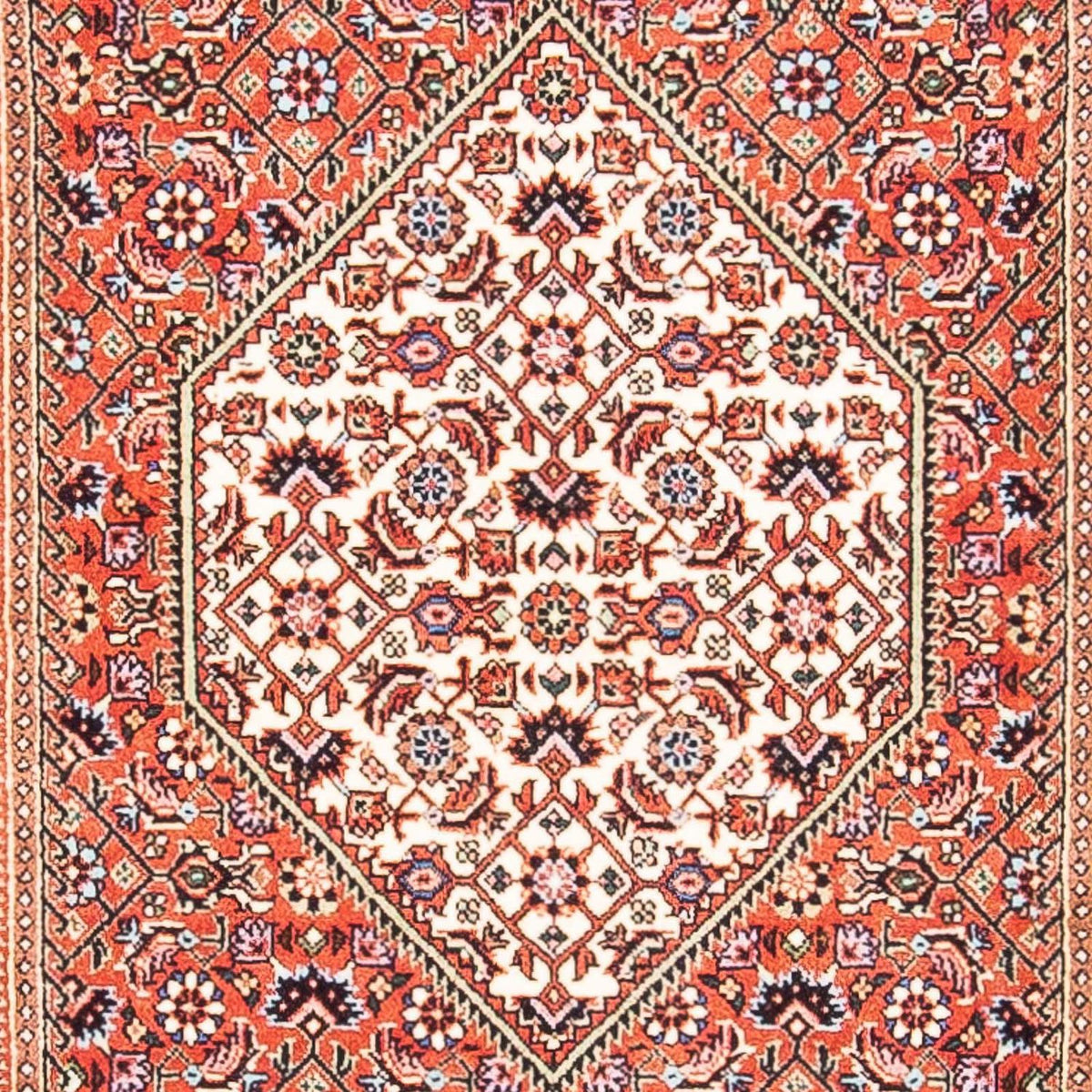 Tapis persan - Bidjar - 154 x 82 cm - rouge