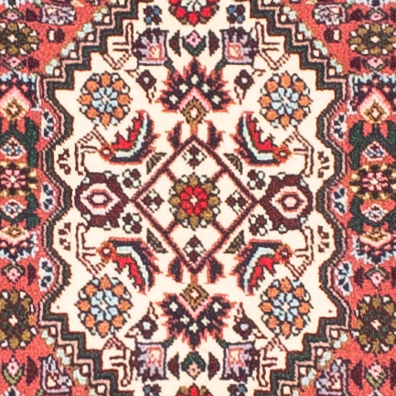 Tapis persan - Bidjar - 165 x 98 cm - rouge clair