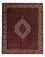 Tapis persan - Bidjar - 257 x 204 cm - rouge foncé