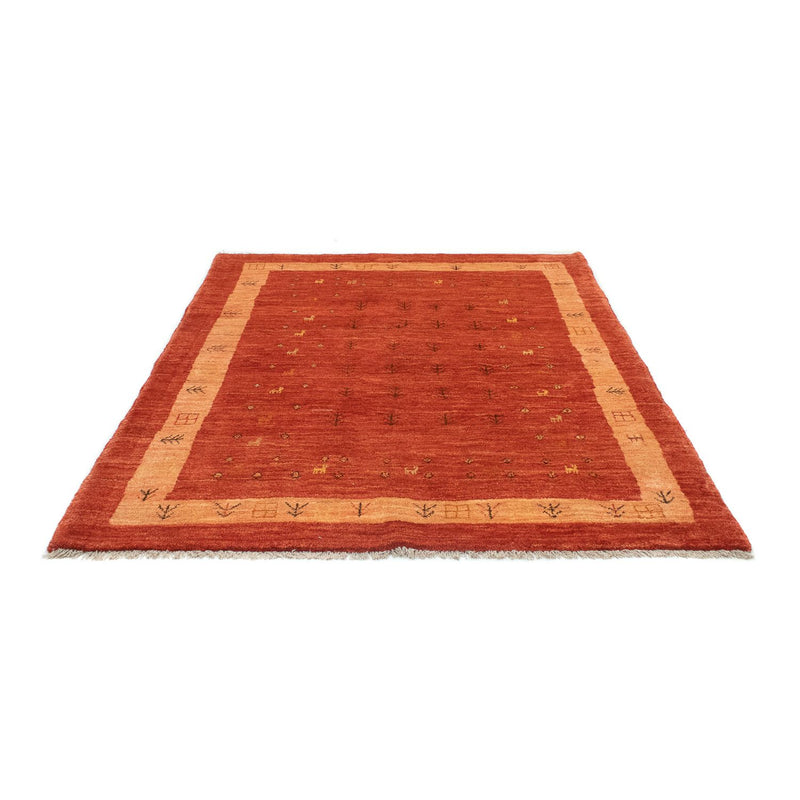 Tapis Gabbeh - Loribaft Persan - 194 x 156 cm - rouge