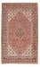 Tapis persan - Bidjar - 140 x 87 cm - rouge clair