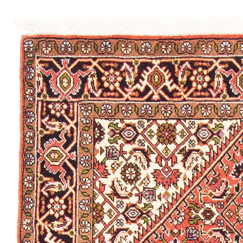 Tapis persan - Bidjar - 140 x 87 cm - rouge clair