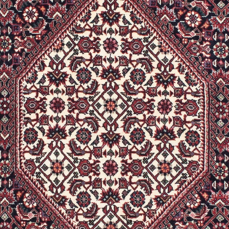 Tapis de couloir Tapis persan - Bidjar - 206 x 73 cm - bleu foncé