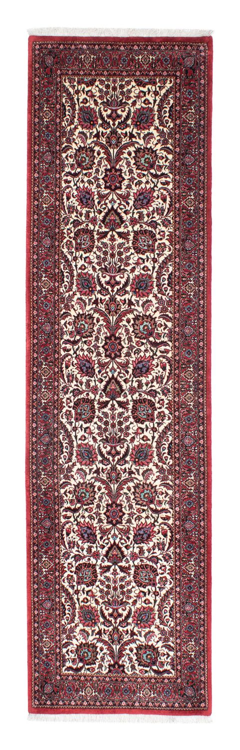 Tapis de couloir Tapis persan - Bidjar - 291 x 80 cm - beige