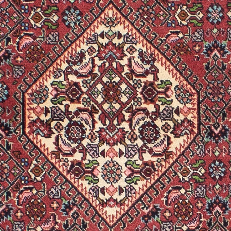 Tapis de couloir Tapis persan - Bidjar - 292 x 81 cm - rouge clair