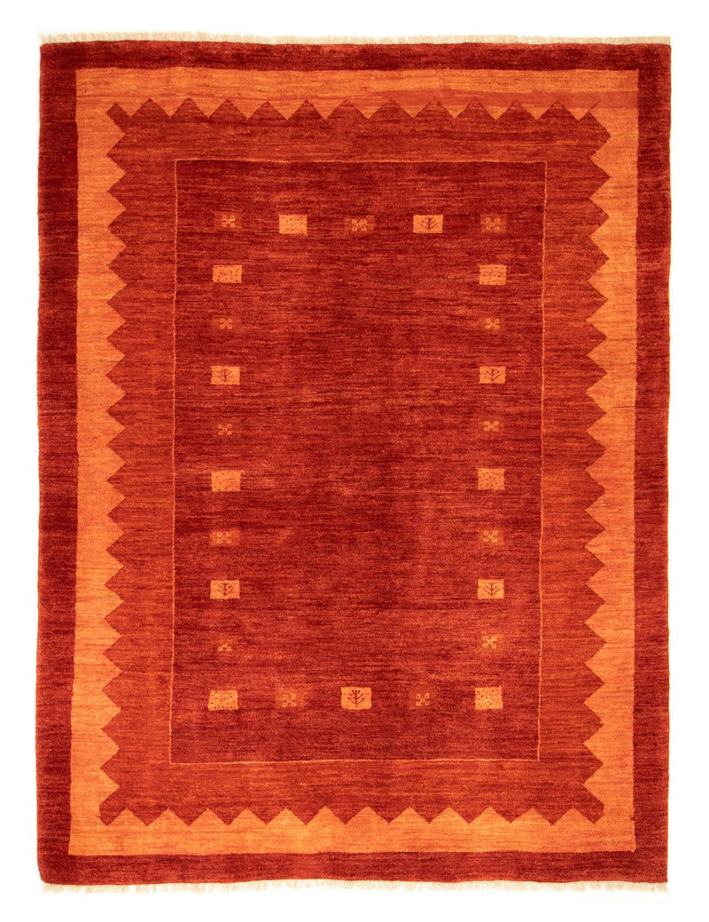 Tapis Gabbeh - Persan - 230 x 175 cm - rouge