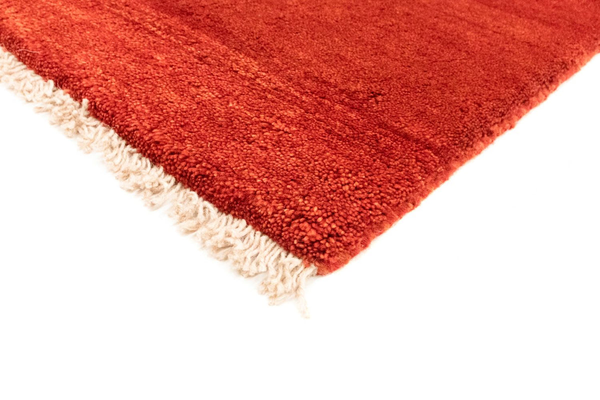 Tapis Gabbeh - Persan - 141 x 70 cm - rouge