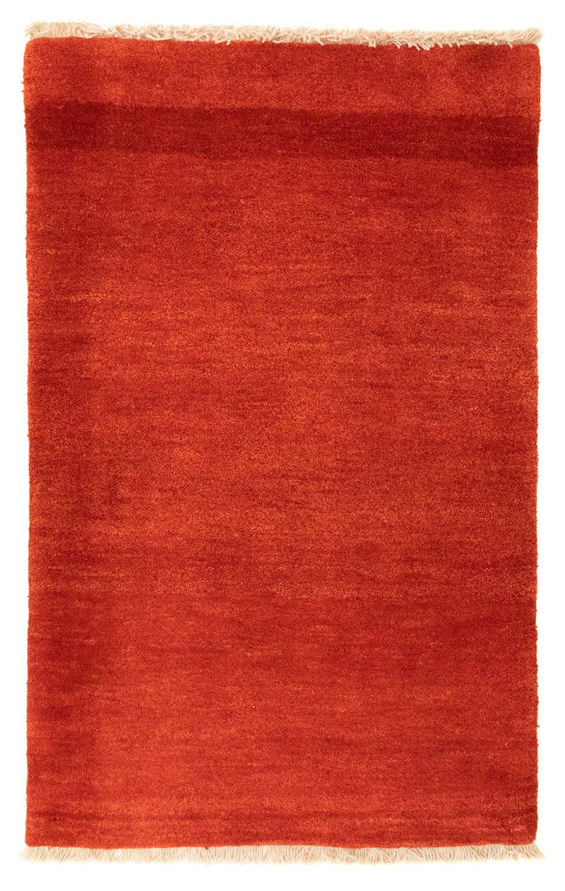 Tapis Gabbeh - Persan - 126 x 80 cm - rouge