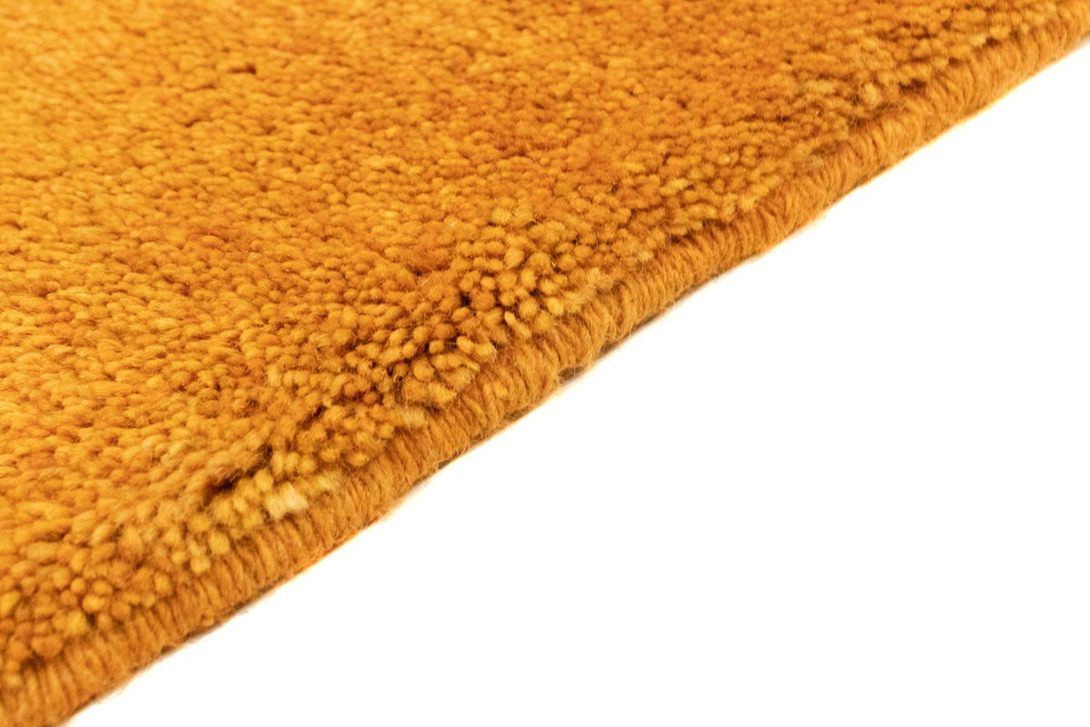 Tapis Gabbeh - Persan - 133 x 88 cm - or