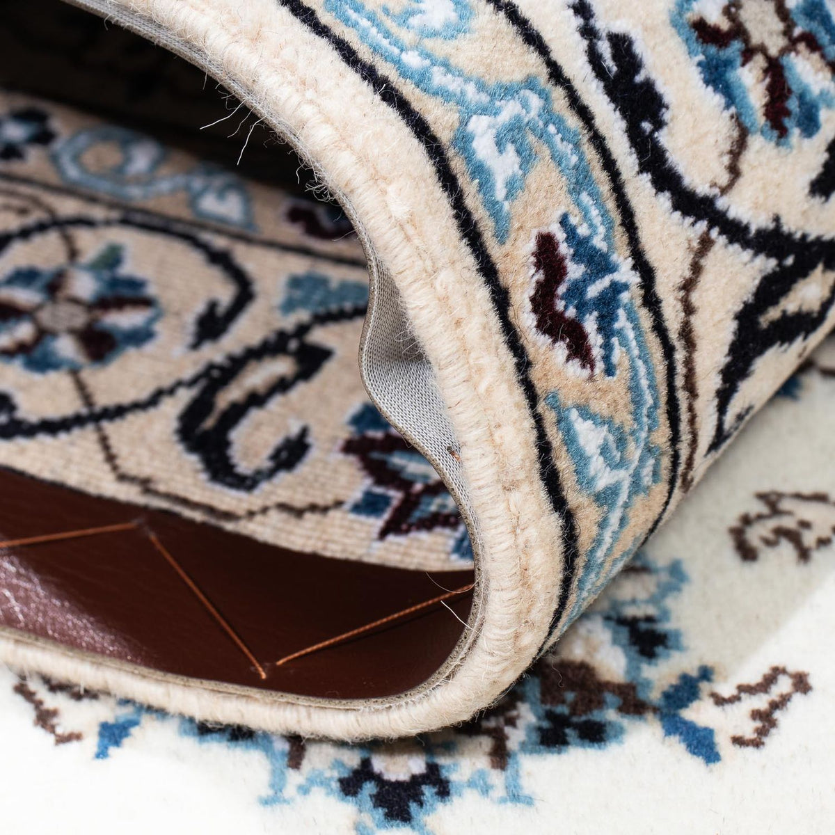 Tapis persan - Nain - Royal - 177 x 112 cm - beige