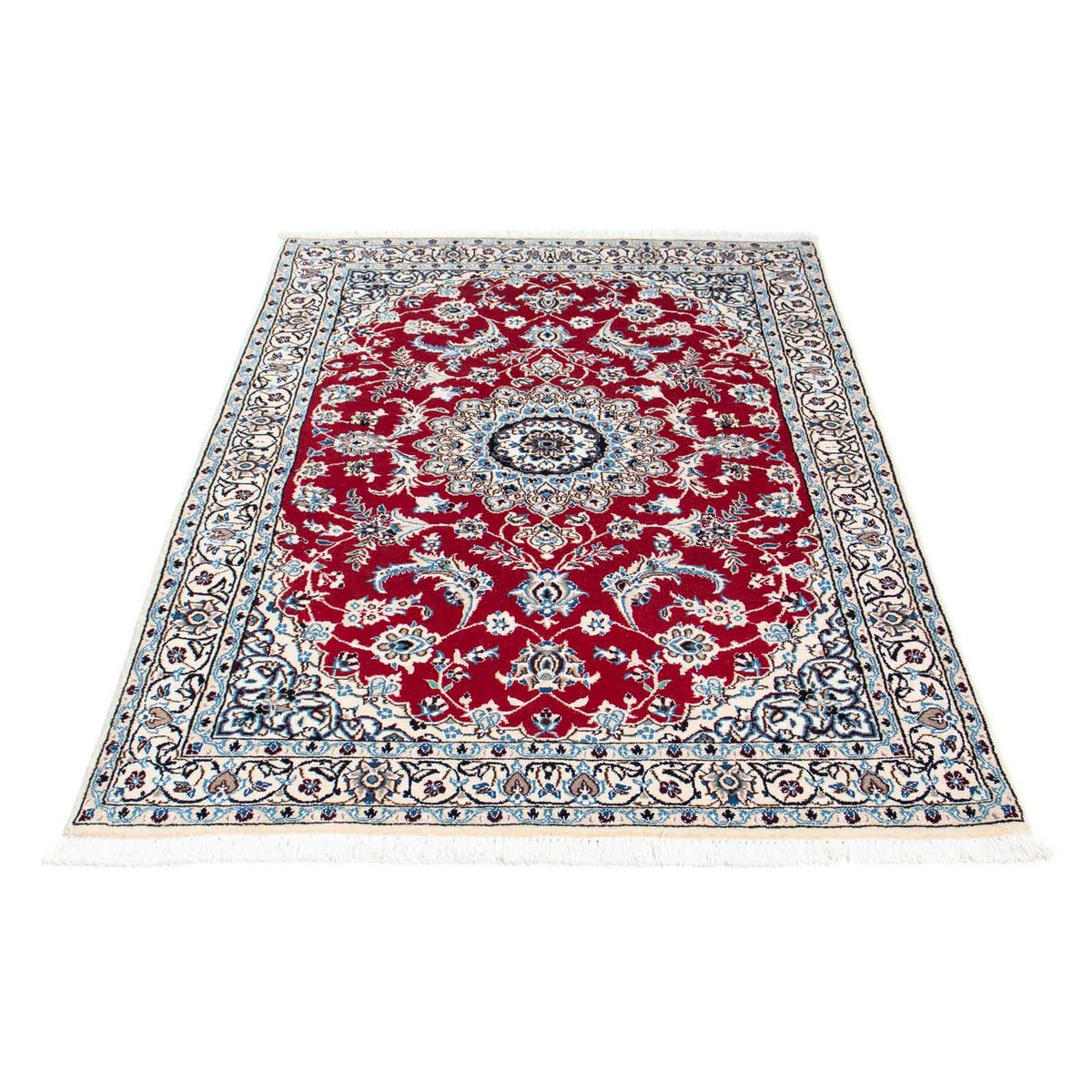 Tapis persan - Nain - Royal - 173 x 107 cm - rouge