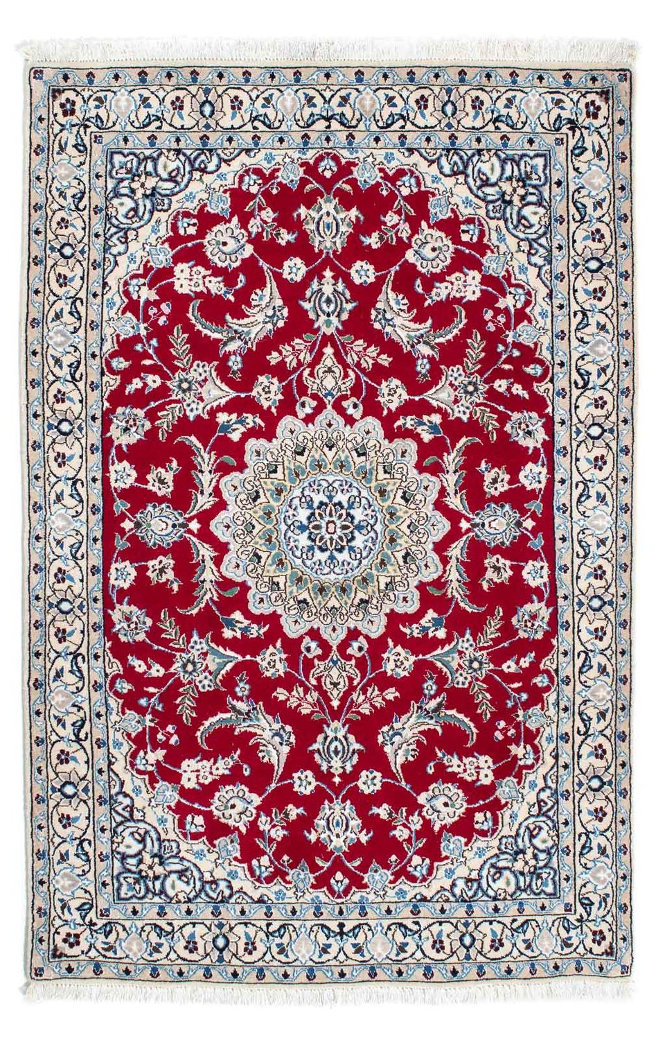 Tapis persan - Nain - Royal - 170 x 108 cm - rouge