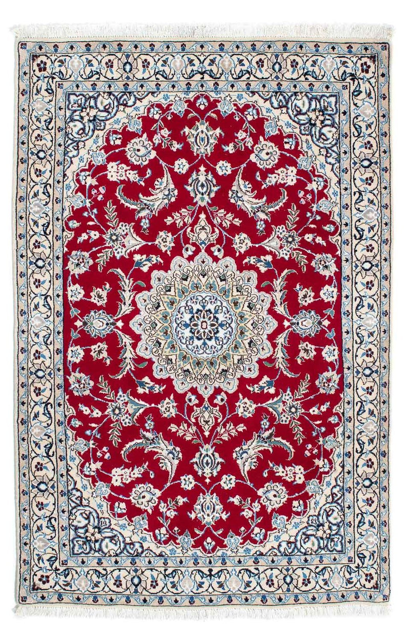 Tapis persan - Nain - Royal - 170 x 108 cm - rouge