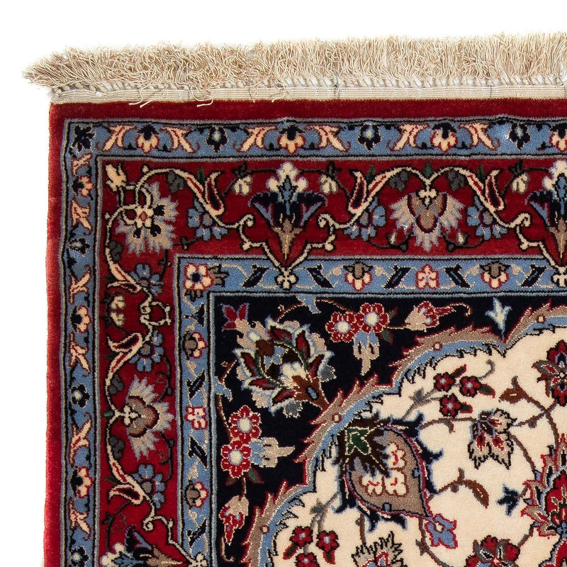 Tapis persan - Isfahan - Premium - 120 x 84 cm - rouge foncé