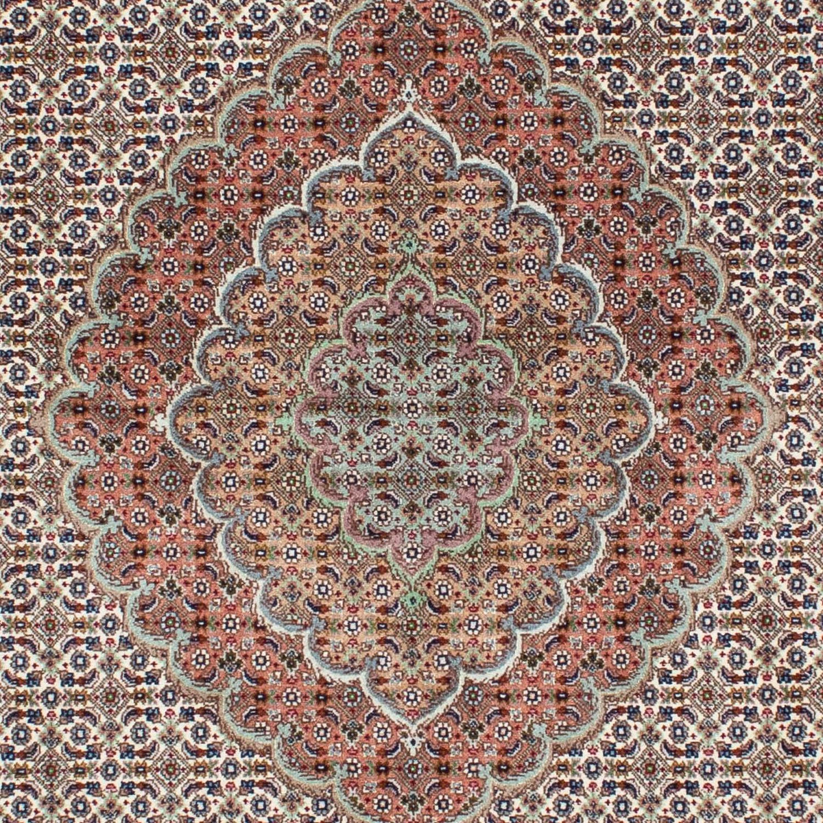 Tapis persan - Tabriz - 220 x 153 cm - beige