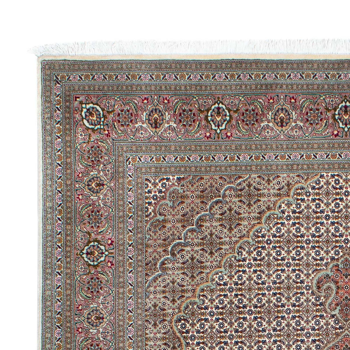 Tapis persan - Tabriz - 220 x 153 cm - beige
