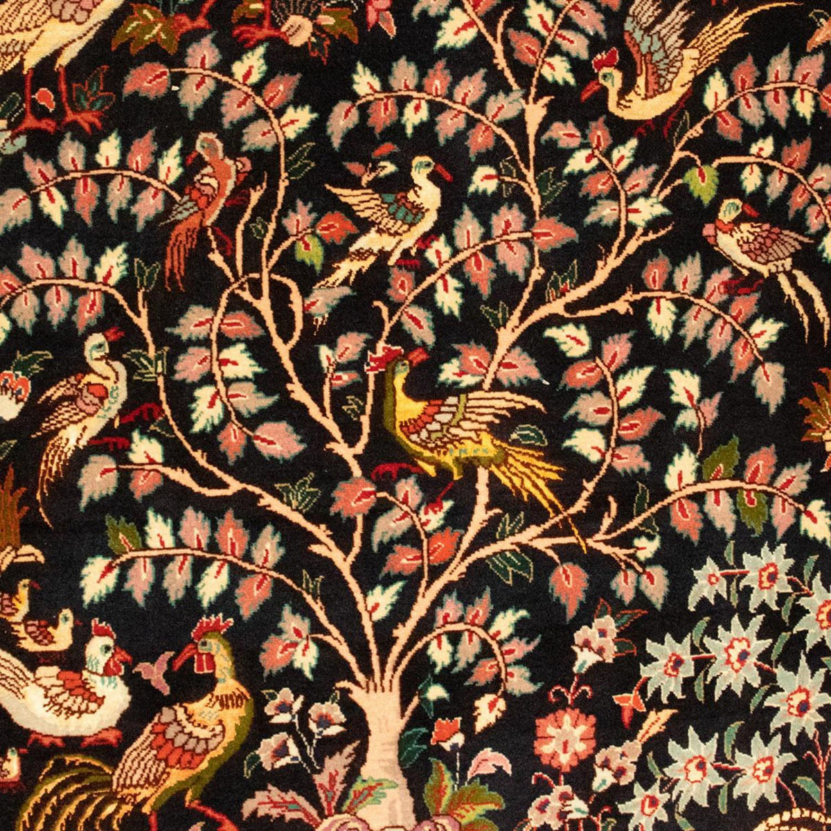 Tapis persan - Tabriz - Royal - 148 x 100 cm - bleu foncé
