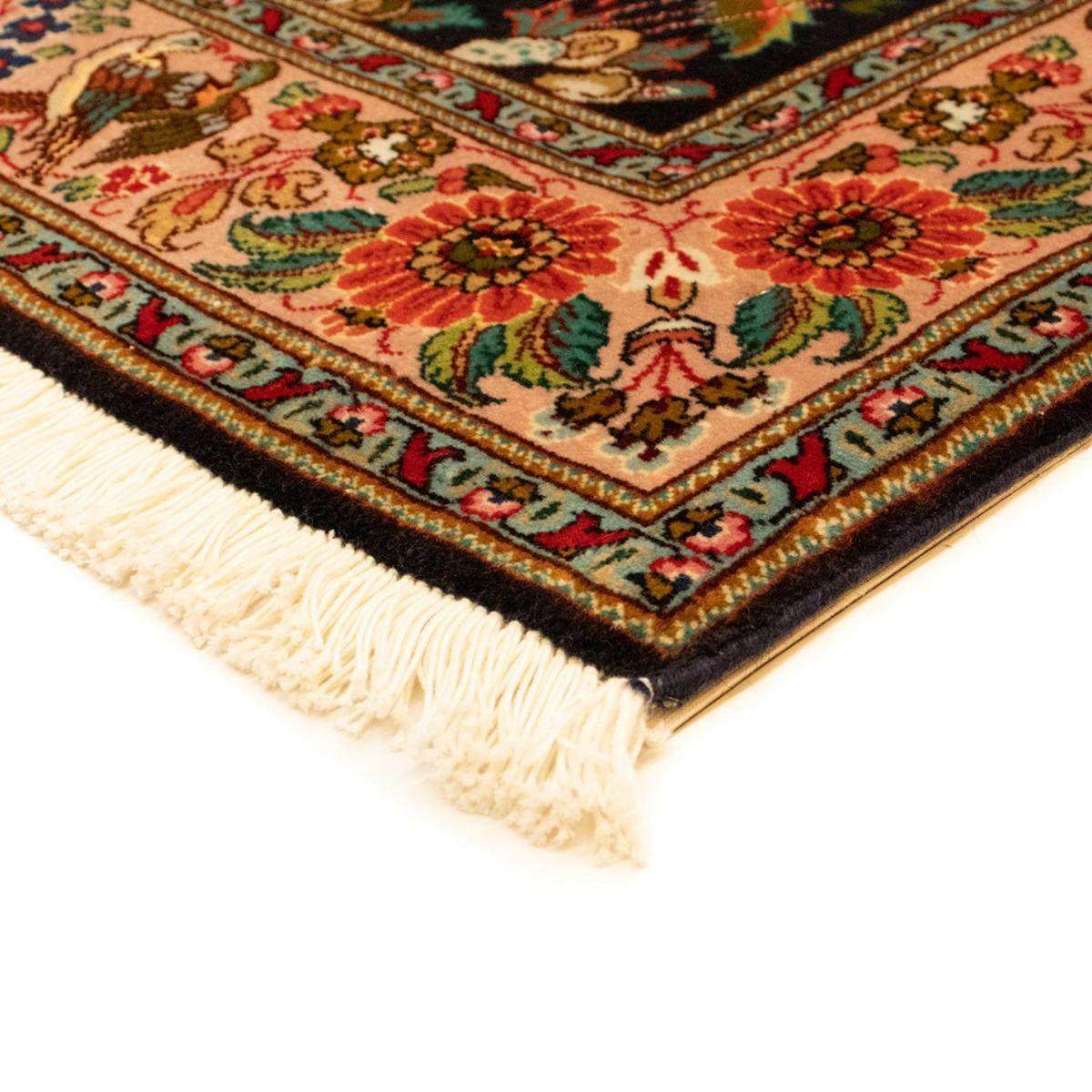 Tapis persan - Tabriz - Royal - 148 x 100 cm - bleu foncé