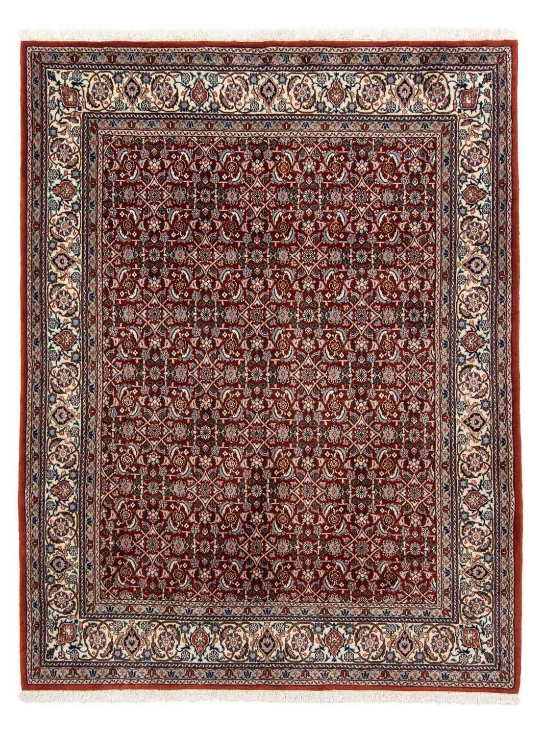 Tapis persan - Classique - 194 x 150 cm - rouge foncé