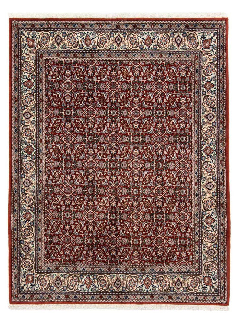 Tapis persan - Classique - 194 x 150 cm - rouge foncé