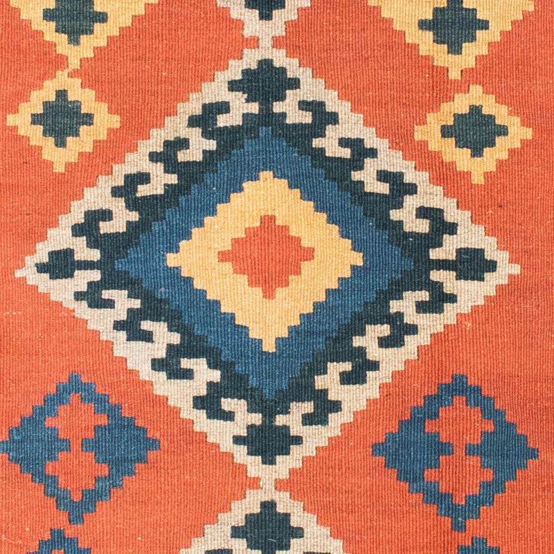 Tapis Kelim - Oriental - 192 x 123 cm - rouille