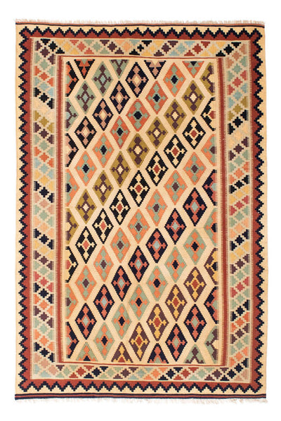 Kilim de Fars 148x207cm - marron clair