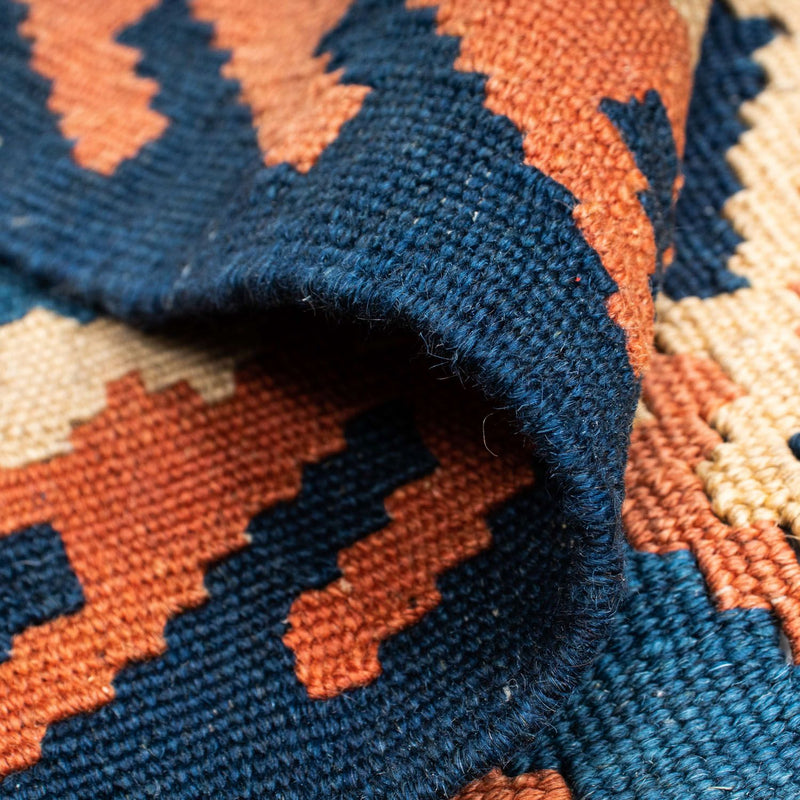 Tapis Kelim - Oriental - 222 x 158 cm - bleu