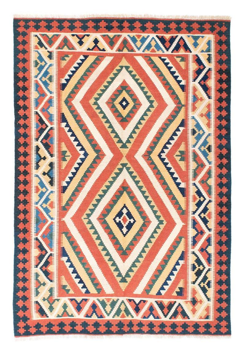 Tapis Kelim - Oriental - 212 x 146 cm - rouille