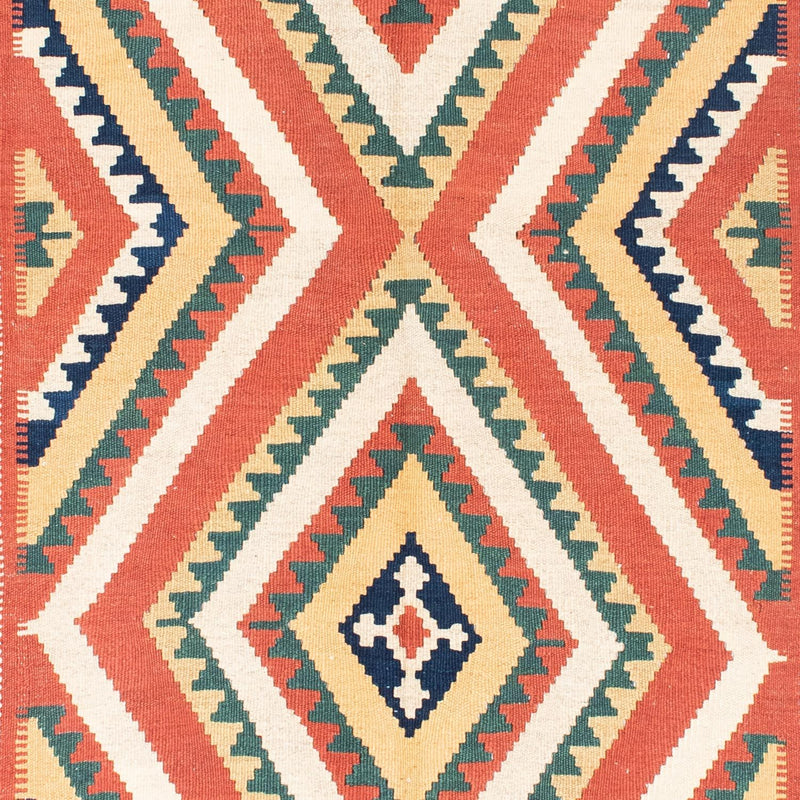 Tapis Kelim - Oriental - 212 x 146 cm - rouille