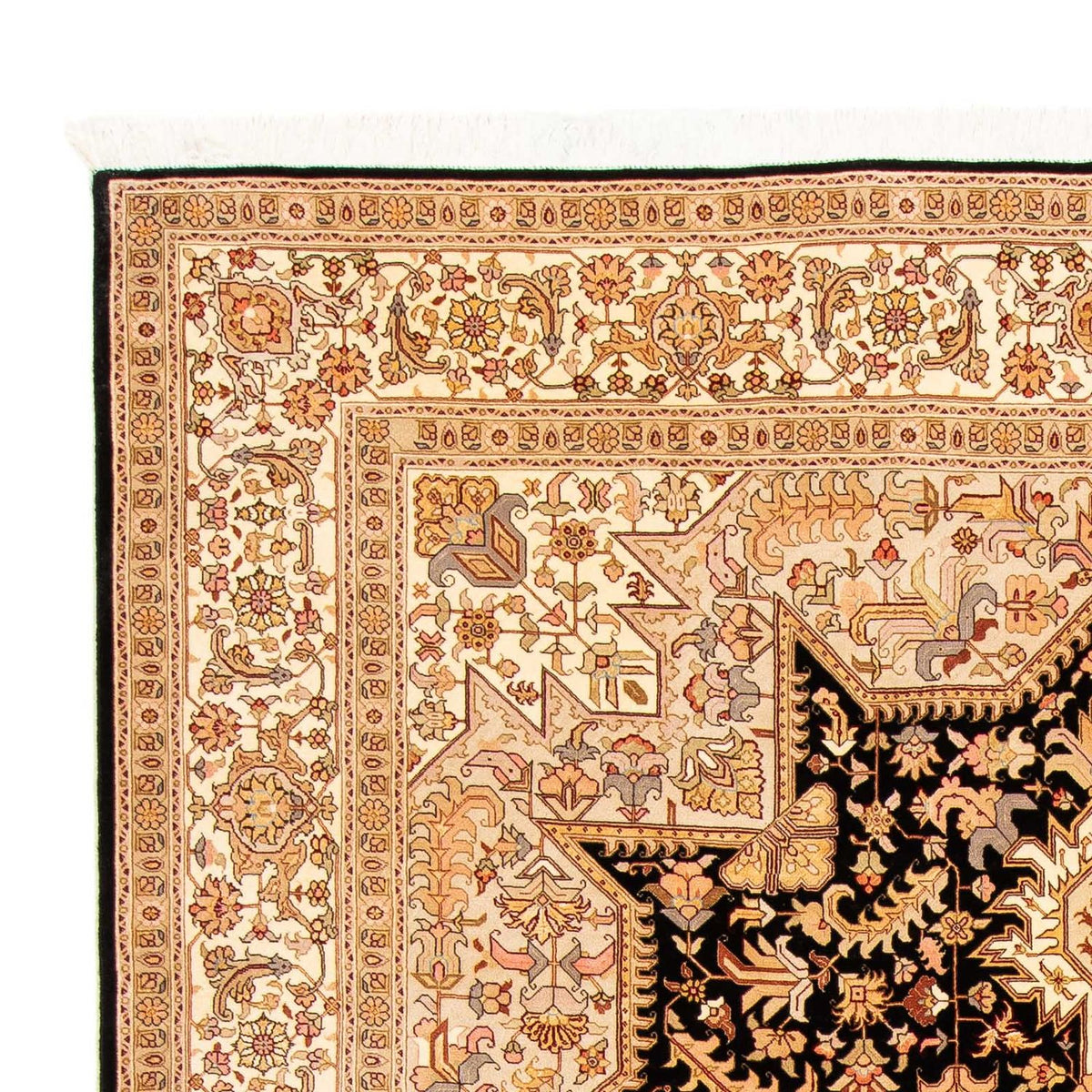 Tapis persan - Tabriz - Royal - 303 x 200 cm - marron