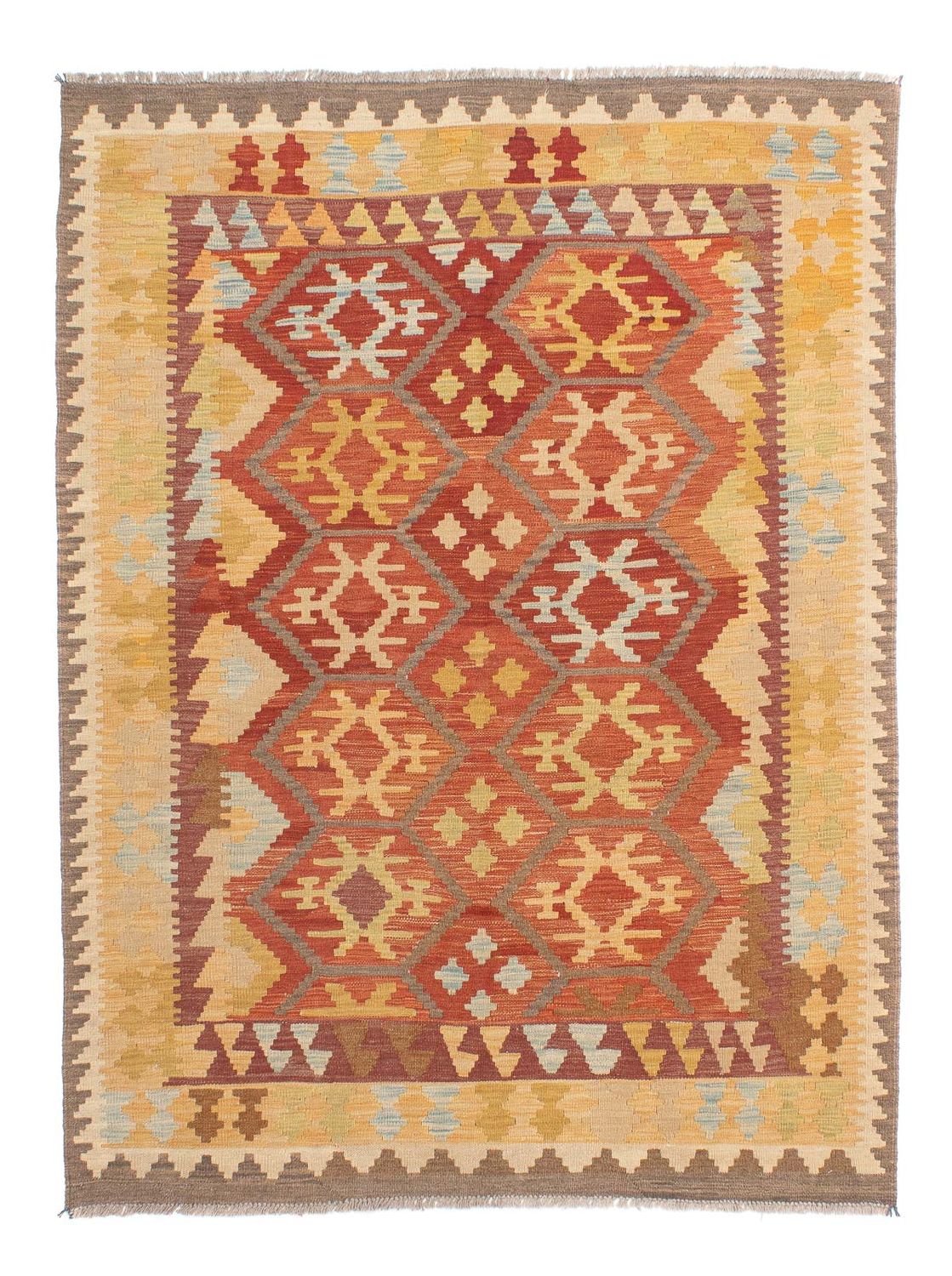 Tapis Kelim - Oriental - 175 x 117 cm - bleu