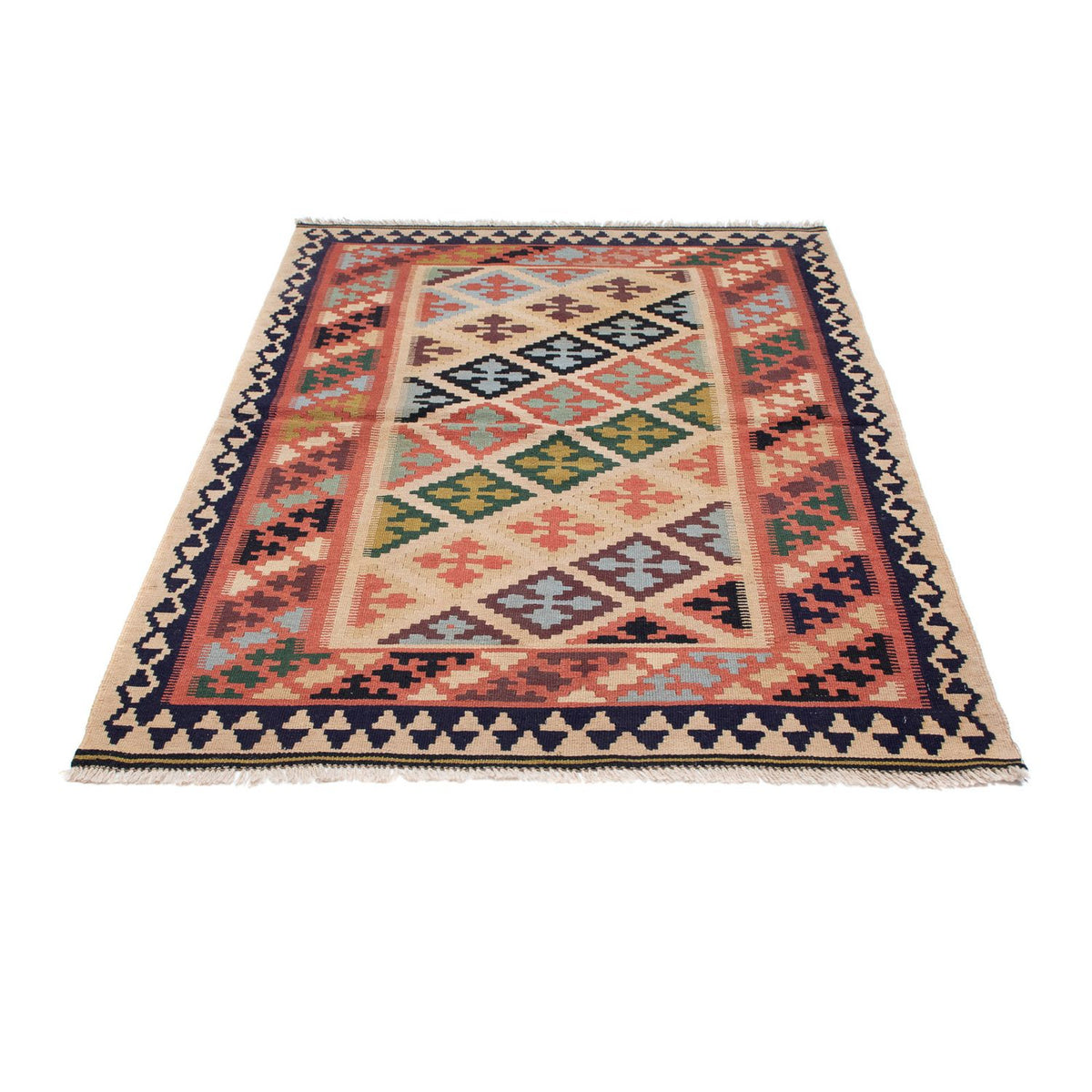 Tapis Kelim - Oriental - 158 x 110 cm - multicolore