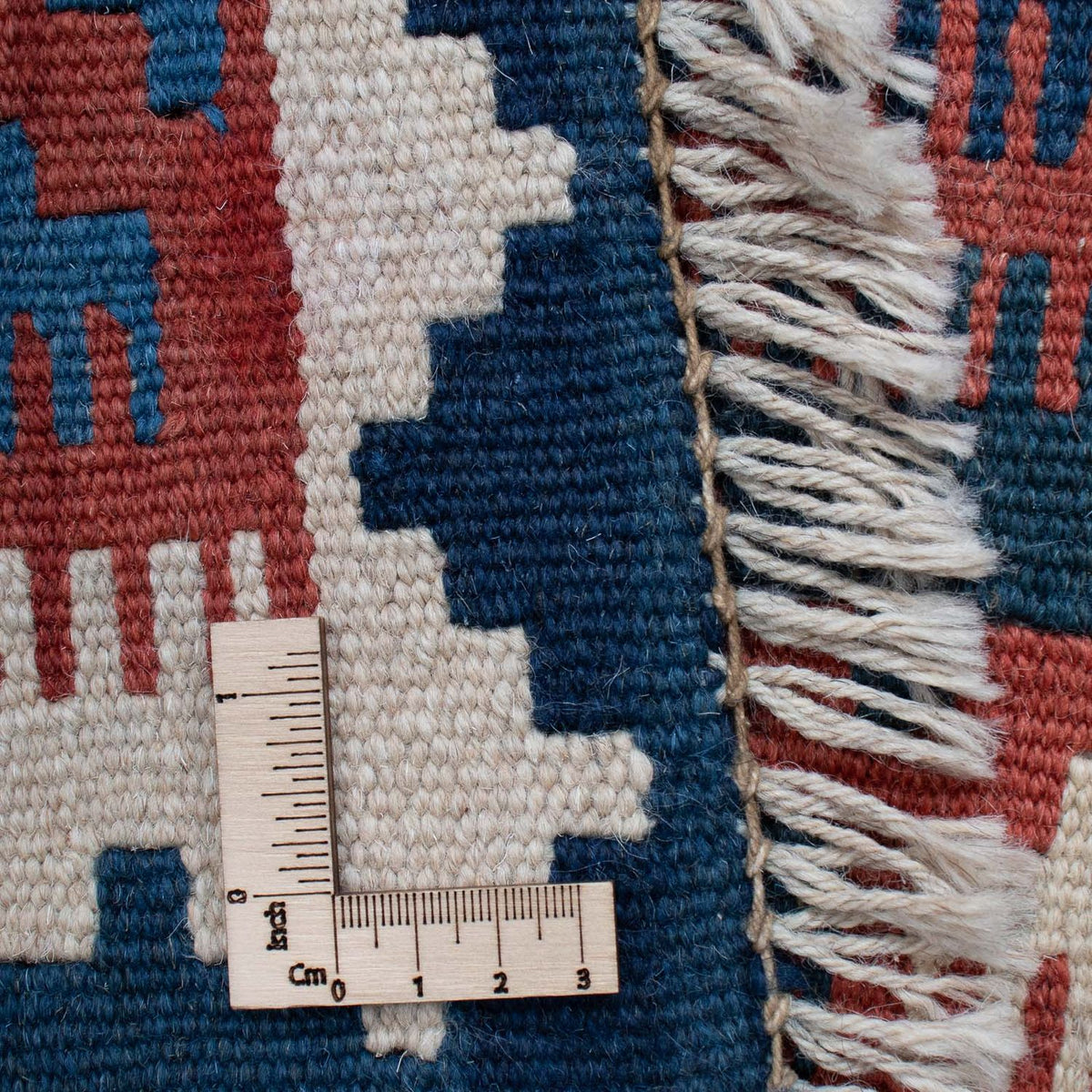 Tapis de couloir Tapis Kelim - Oriental - 186 x 104 cm - bleu
