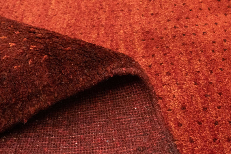 Tapis Gabbeh - Persan - 186 x 152 cm - rouge