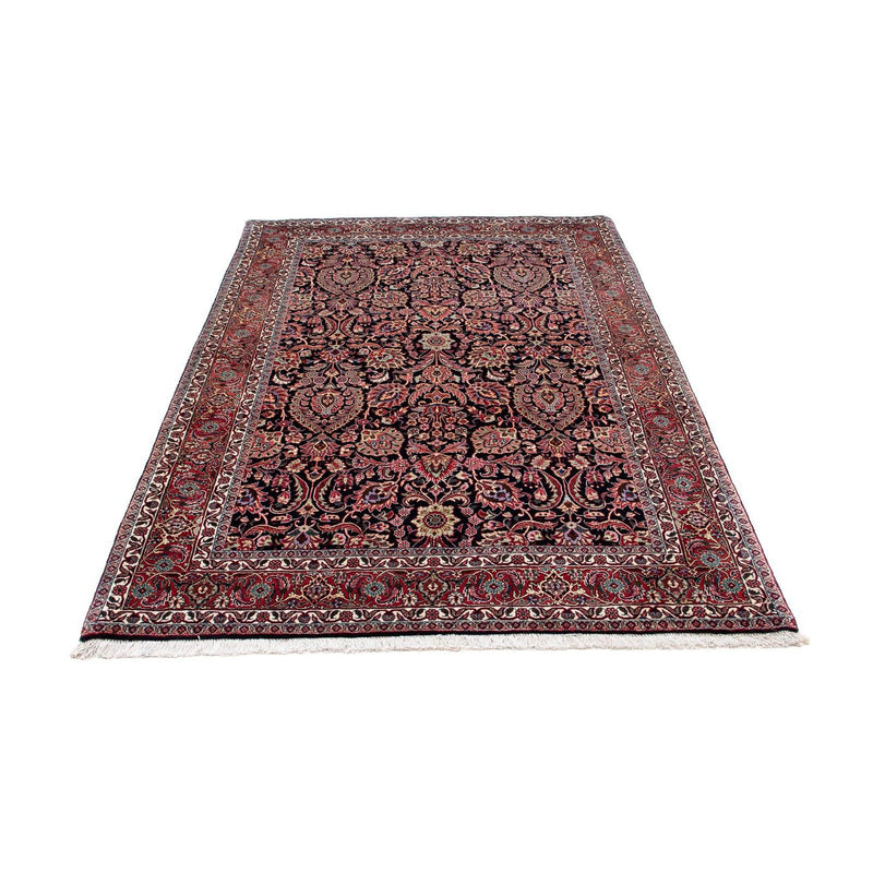 Tapis persan - Bidjar - 209 x 130 cm - bleu foncé