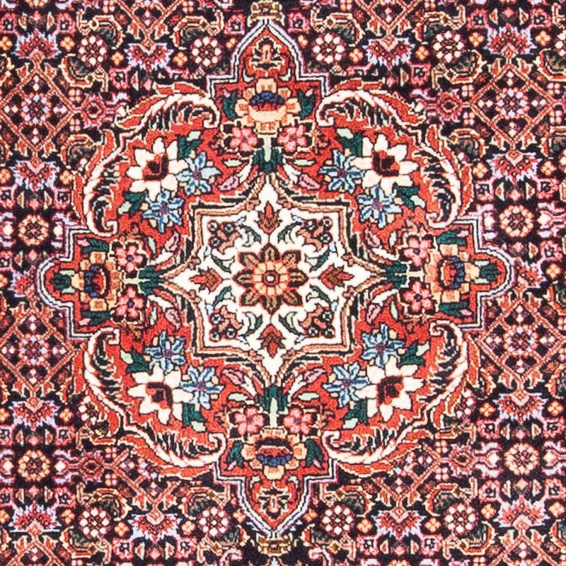 Tapis persan - Bidjar - 140 x 68 cm - bleu foncé