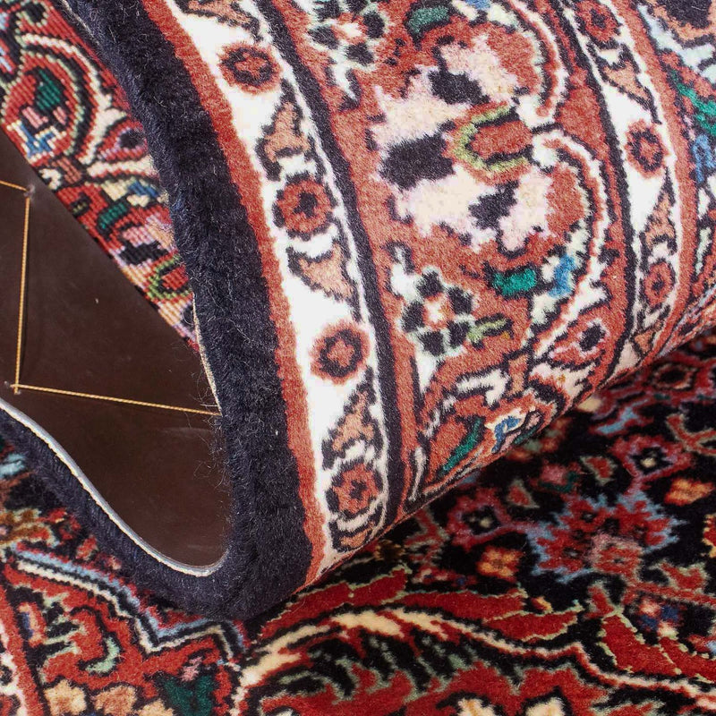 Tapis persan - Bidjar - 140 x 68 cm - bleu foncé