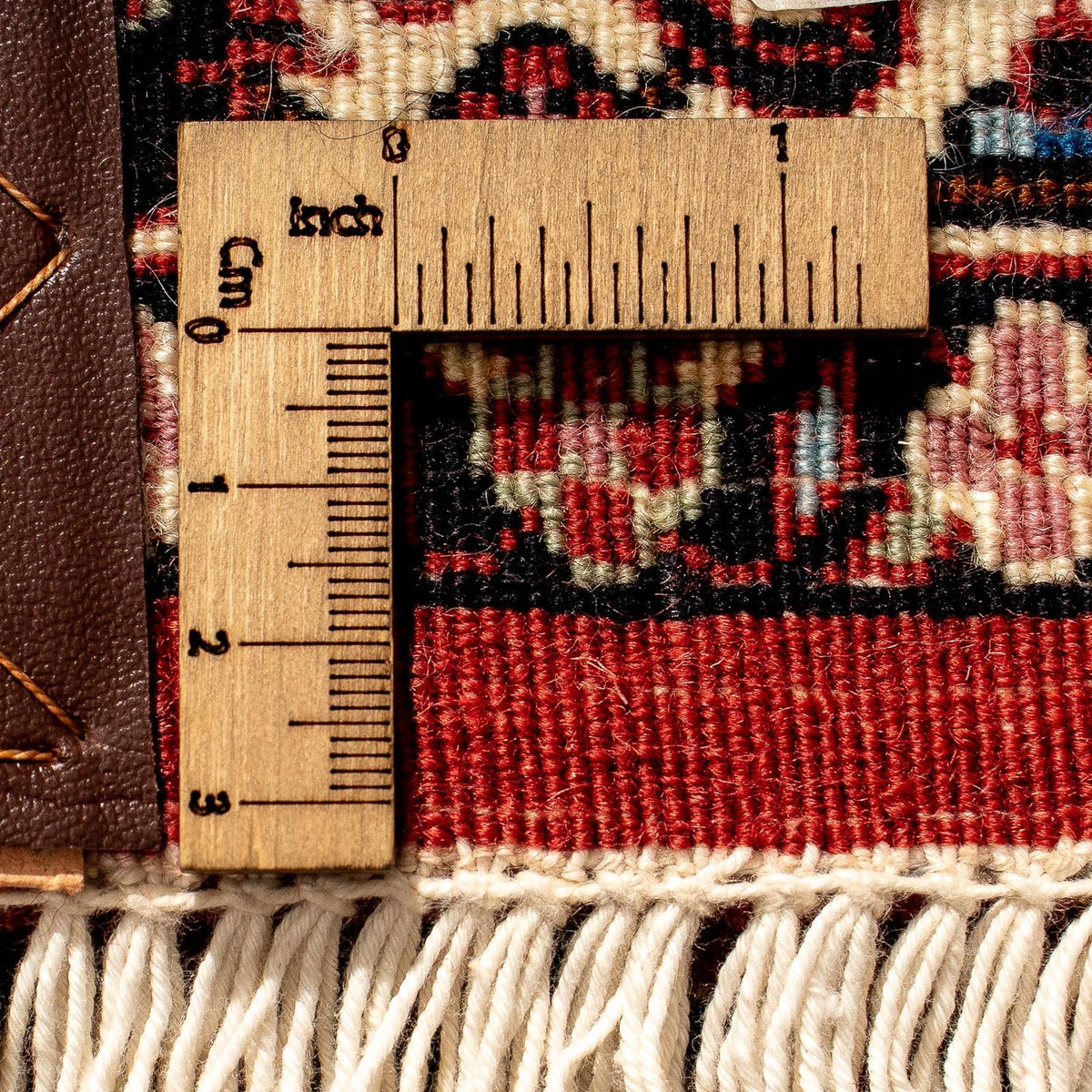 Tapis de couloir Tapis persan - Bidjar - 307 x 73 cm - multicolore